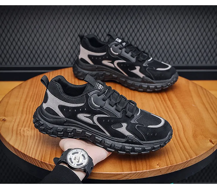 Men's Steel Toe Work Safety Shoes - Breathable Mesh, Non-Slip, Wear-Resistant - Lightweight Athletic Industrial Construction Footwear for Spring 2023 showcase 9