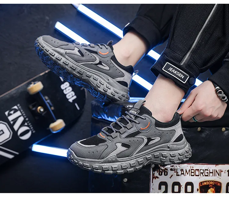 Men's Steel Toe Work Safety Shoes - Breathable Mesh, Non-Slip, Wear-Resistant - Lightweight Athletic Industrial Construction Footwear for Spring 2023 showcase 13