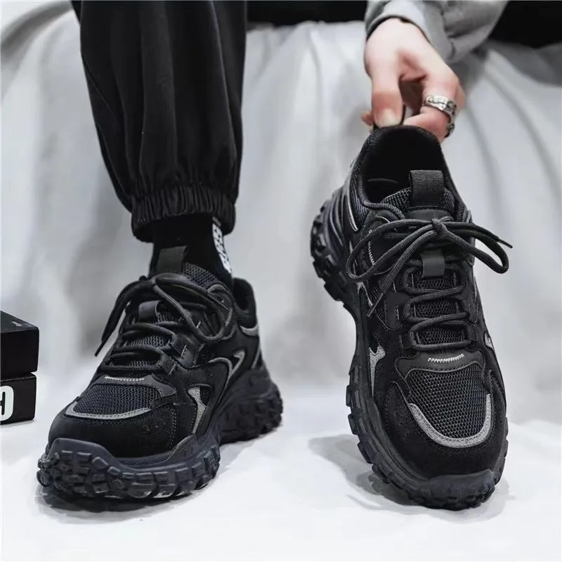 Men's Steel Toe Work Safety Shoes - Breathable Mesh, Non-Slip, Wear-Resistant - Lightweight Athletic Industrial Construction Footwear for Spring 2023 thumbnail 3