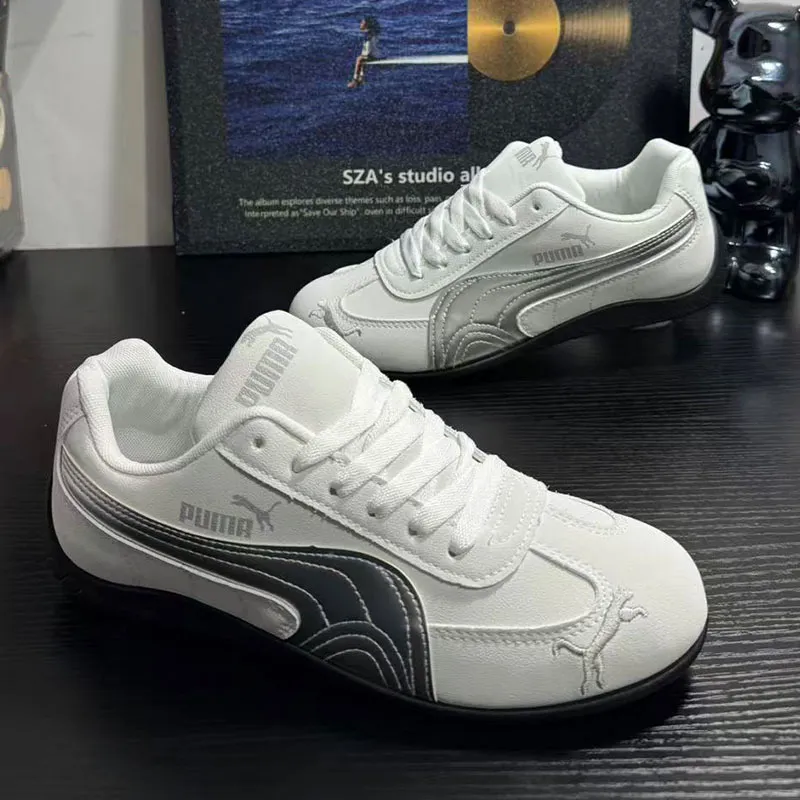 Retro Running Shoes for Men and Women - European Style Training Sneakers - Autumn Winter Casual Sports Shoes - Trendy Unisex Design thumbnail 9
