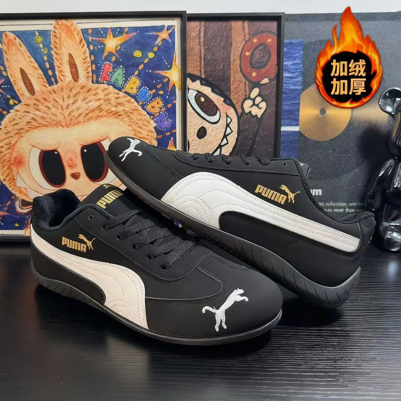 Retro Running Shoes for Men and Women - European Style Training Sneakers - Autumn Winter Casual Sports Shoes - Trendy Unisex Design thumbnail 8