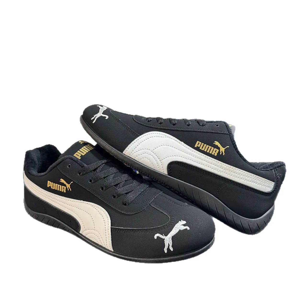 Retro Running Shoes for Men and Women - European Style Training Sneakers - Autumn Winter Casual Sports Shoes - Trendy Unisex Design thumbnail 5