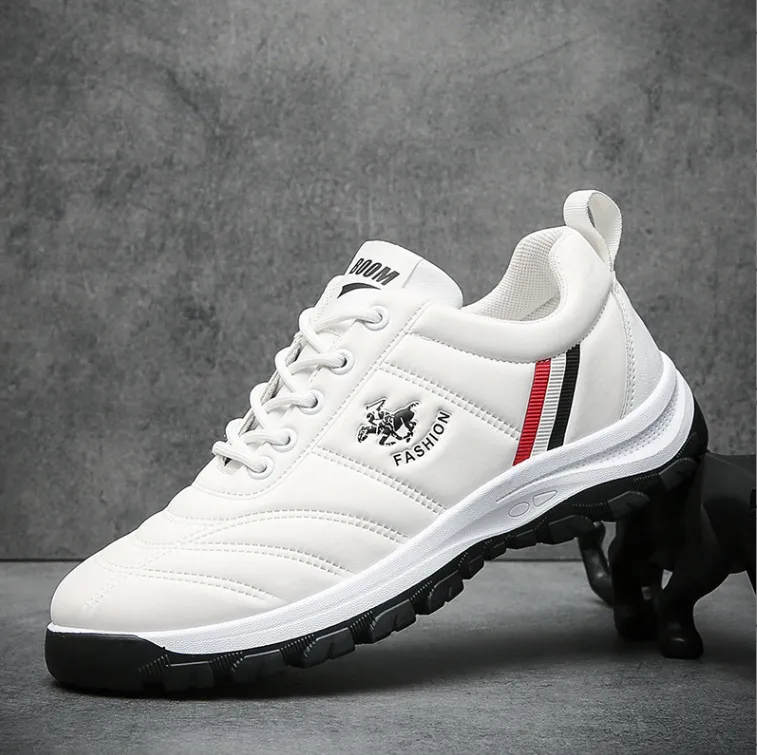 Men's Waterproof Running Shoes - Non-Slip Warm Sneakers for Autumn Winter - Versatile Casual Sports Footwear - National Trend Design thumbnail 1