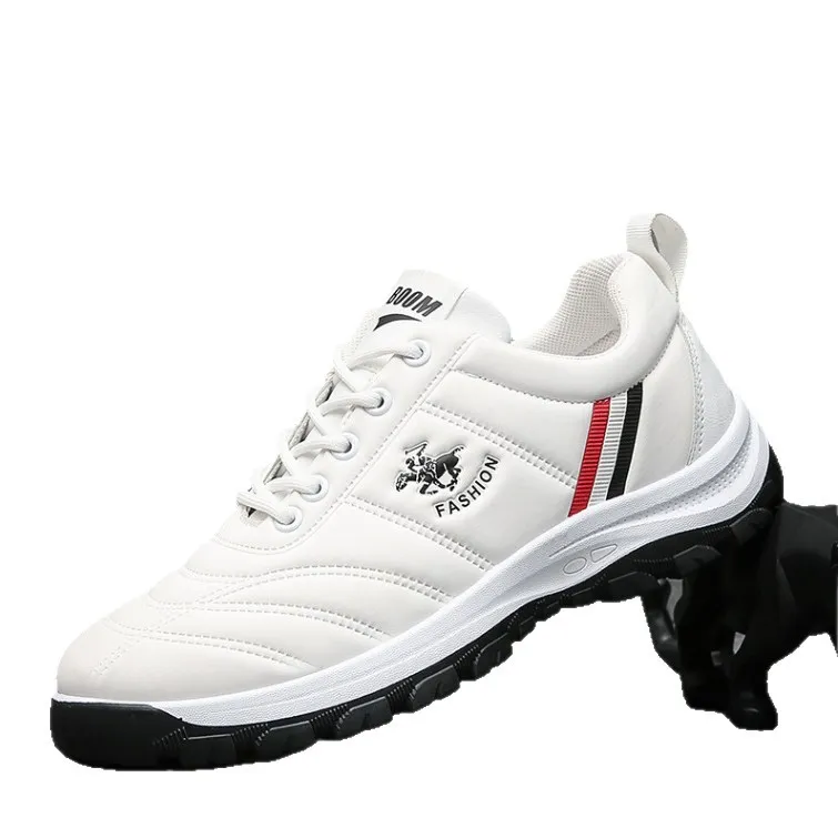 Men's Waterproof Running Shoes - Non-Slip Warm Sneakers for Autumn Winter - Versatile Casual Sports Footwear - National Trend Design thumbnail 5