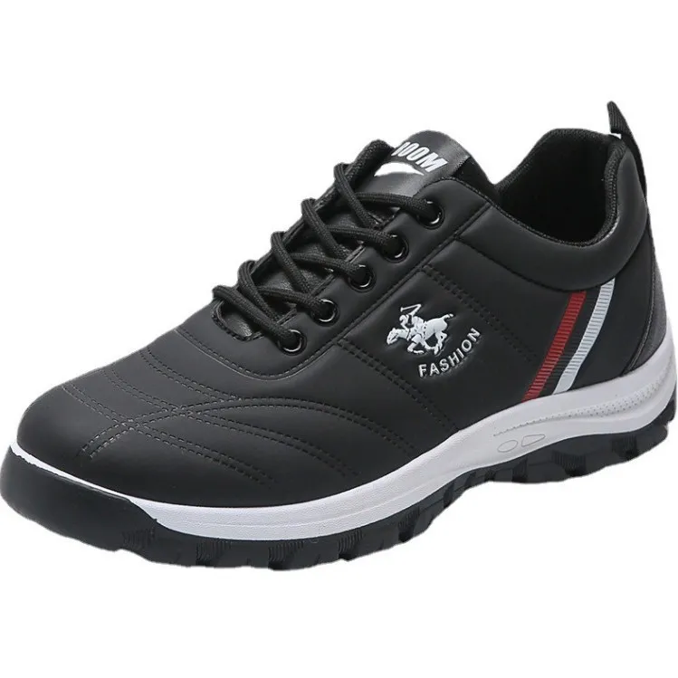Men's Waterproof Running Shoes - Non-Slip Warm Sneakers for Autumn Winter - Versatile Casual Sports Footwear - National Trend Design thumbnail 3