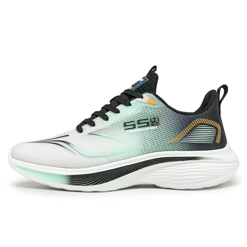 Men's Summer Mesh Sneakers Breathable Lightweight Running Shoes Soft Sole Anti-Slip Shock Absorption Casual Sports Shoes thumbnail 6