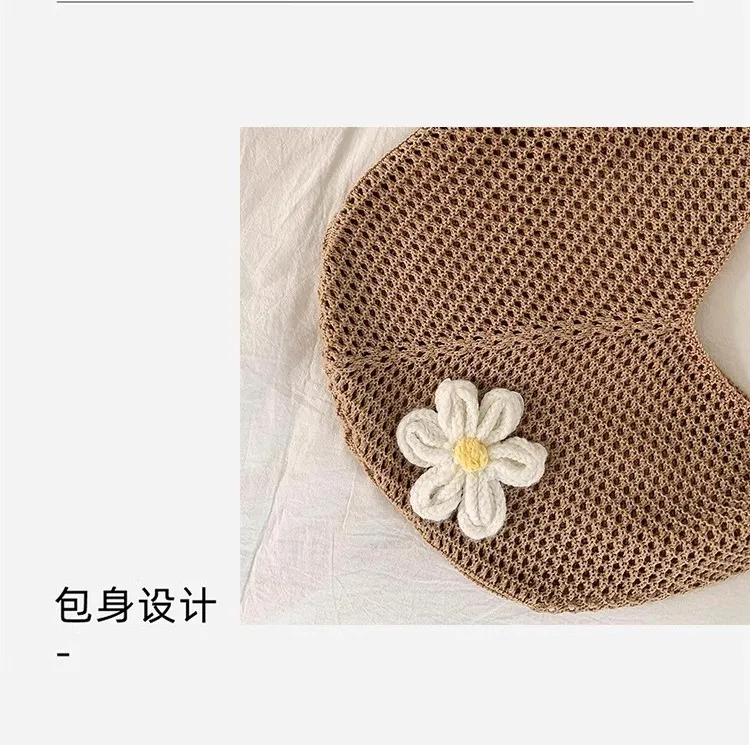 Women's Large Capacity Woven Straw Tote Bag - Versatile Shoulder Bag for Beach, Vacation, Commuting - 2024 Fashion showcase 5