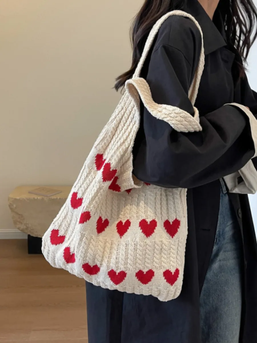 Women's Large Capacity Woven Straw Tote Bag - Versatile Shoulder Bag for Beach, Vacation, Commuting - 2024 Fashion thumbnail 9