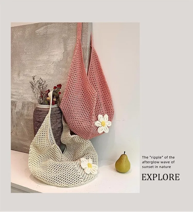 Women's Large Capacity Woven Straw Tote Bag - Versatile Shoulder Bag for Beach, Vacation, Commuting - 2024 Fashion showcase 9