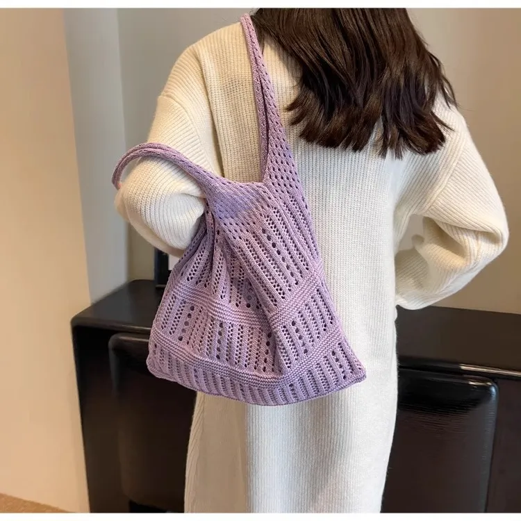 Women's Large Capacity Woven Straw Tote Bag - Versatile Shoulder Bag for Beach, Vacation, Commuting - 2024 Fashion showcase 13