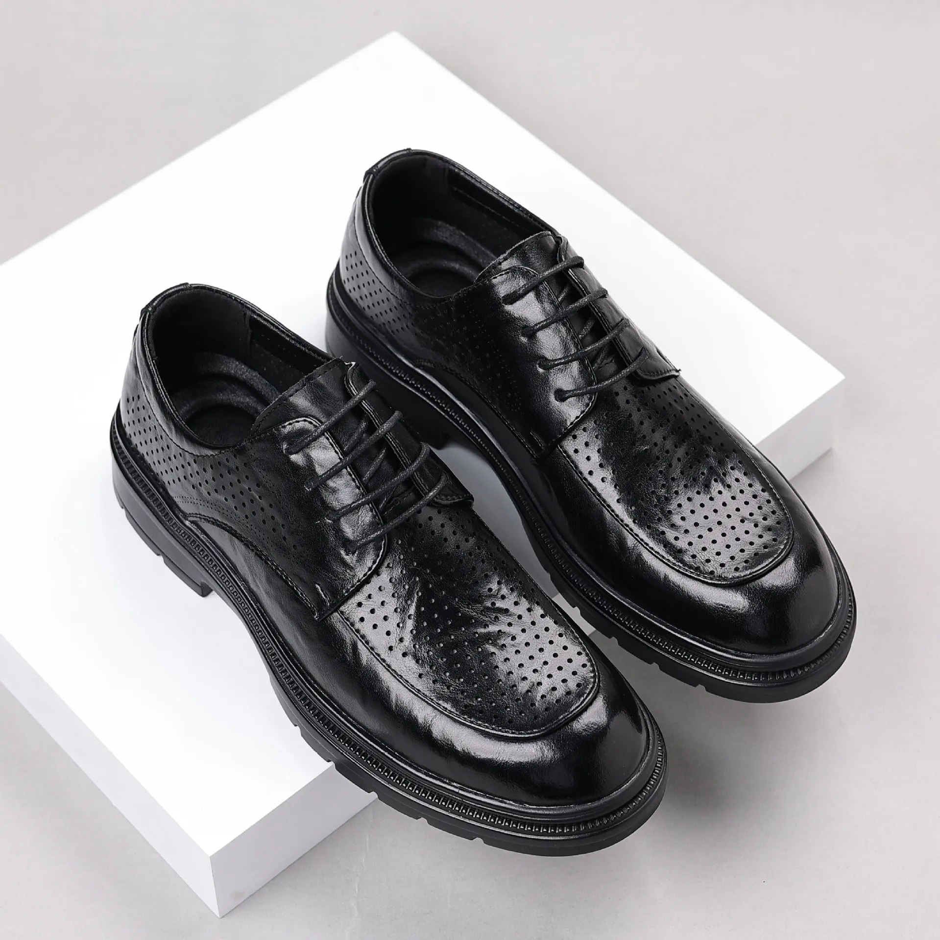 Black Perforated
