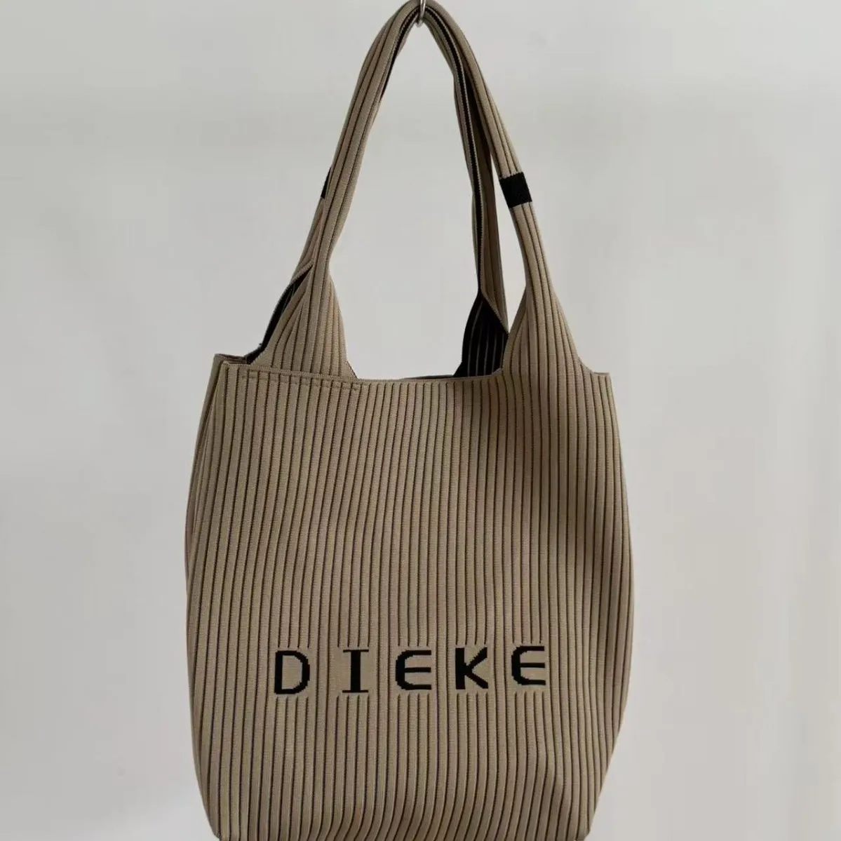 Knitted Letter - Coffee Brown