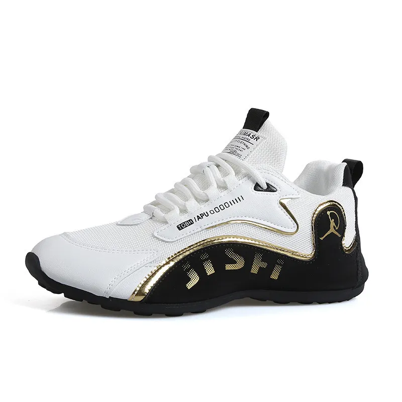 Men's Shoes Leather Top Waterproof Non-slip High-grade Travel Shoes Trendy All-match Autumn Men's Sports Casual Shoes Trendy Shoes thumbnail 5