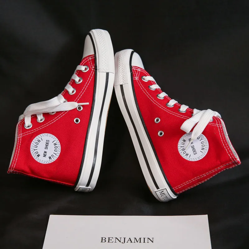 Men's and Women's Low-Top Canvas Shoes - Korean Style Casual Sneakers, All-Match White Skate Shoes for Students and Couples (H01) thumbnail 9