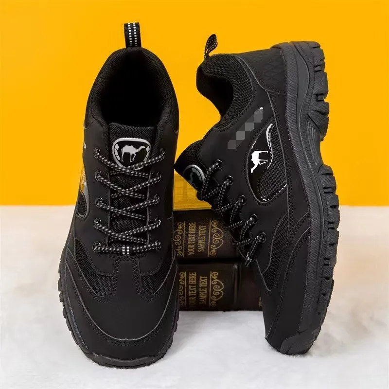 Men's Large Size Hiking Shoes Mesh Outdoor Workwear Fashion Casual Labor Protection Cross-Border Sneakers Breathable Lightweight Walking Trekking Trail Shoes thumbnail 9