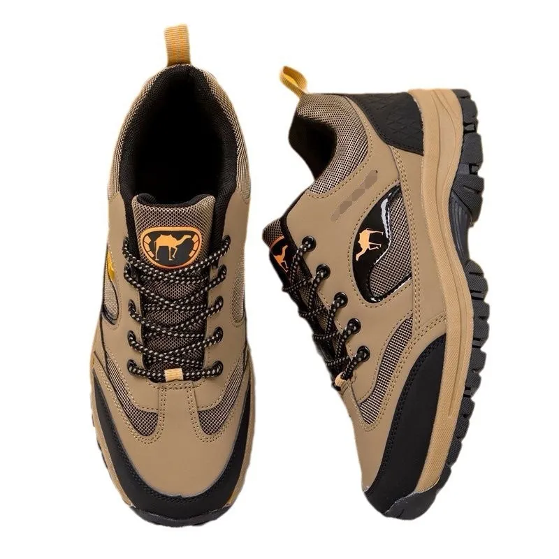 Men's Large Size Hiking Shoes Mesh Outdoor Workwear Fashion Casual Labor Protection Cross-Border Sneakers Breathable Lightweight Walking Trekking Trail Shoes thumbnail 5