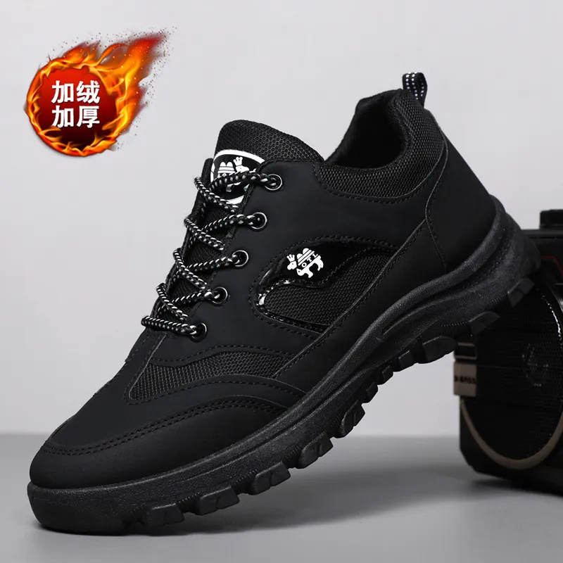 Men's Large Size Hiking Shoes Mesh Outdoor Workwear Fashion Casual Labor Protection Cross-Border Sneakers Breathable Lightweight Walking Trekking Trail Shoes thumbnail 10