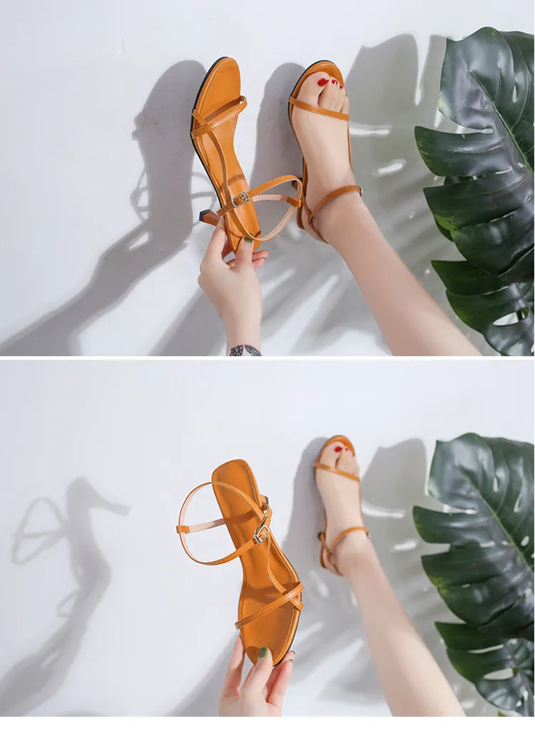 Women's High Heel Sandals - 2024 Summer Fashion Open Toe Buckle Strap Korean Style Party Wedding Shoes for Women showcase 8