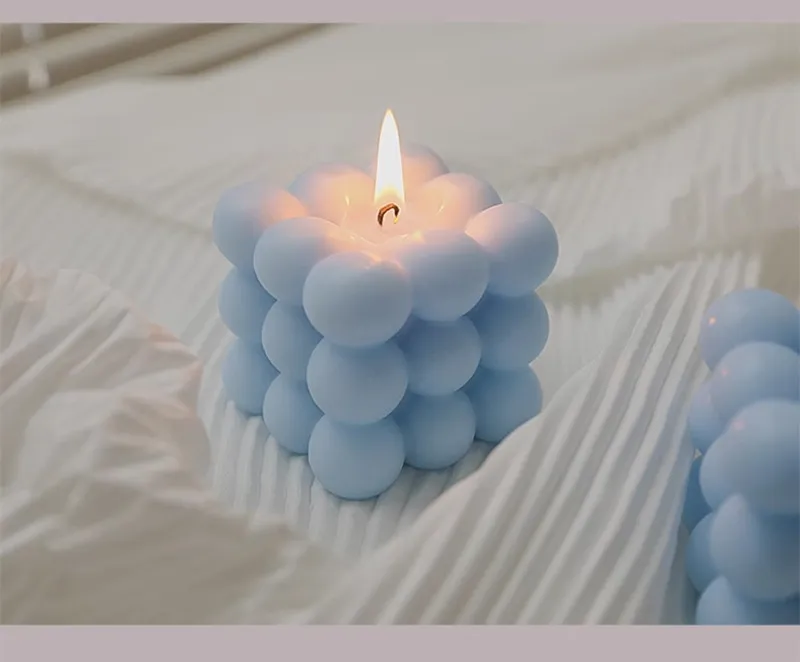Rubik's Cube Scented Soy Wax Candle - Unique Souvenir Gift for Weddings, Bridesmaids, Groomsmen - High-End Decorative Ornament for Home Decor showcase 7