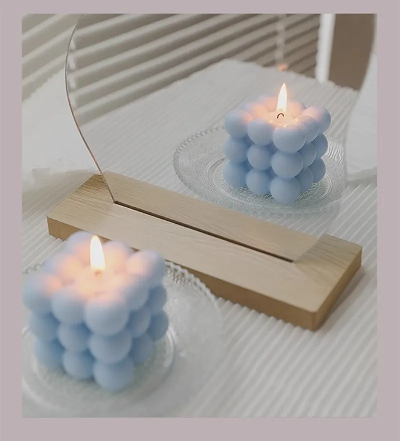 Rubik's Cube Scented Soy Wax Candle - Unique Souvenir Gift for Weddings, Bridesmaids, Groomsmen - High-End Decorative Ornament for Home Decor showcase 11