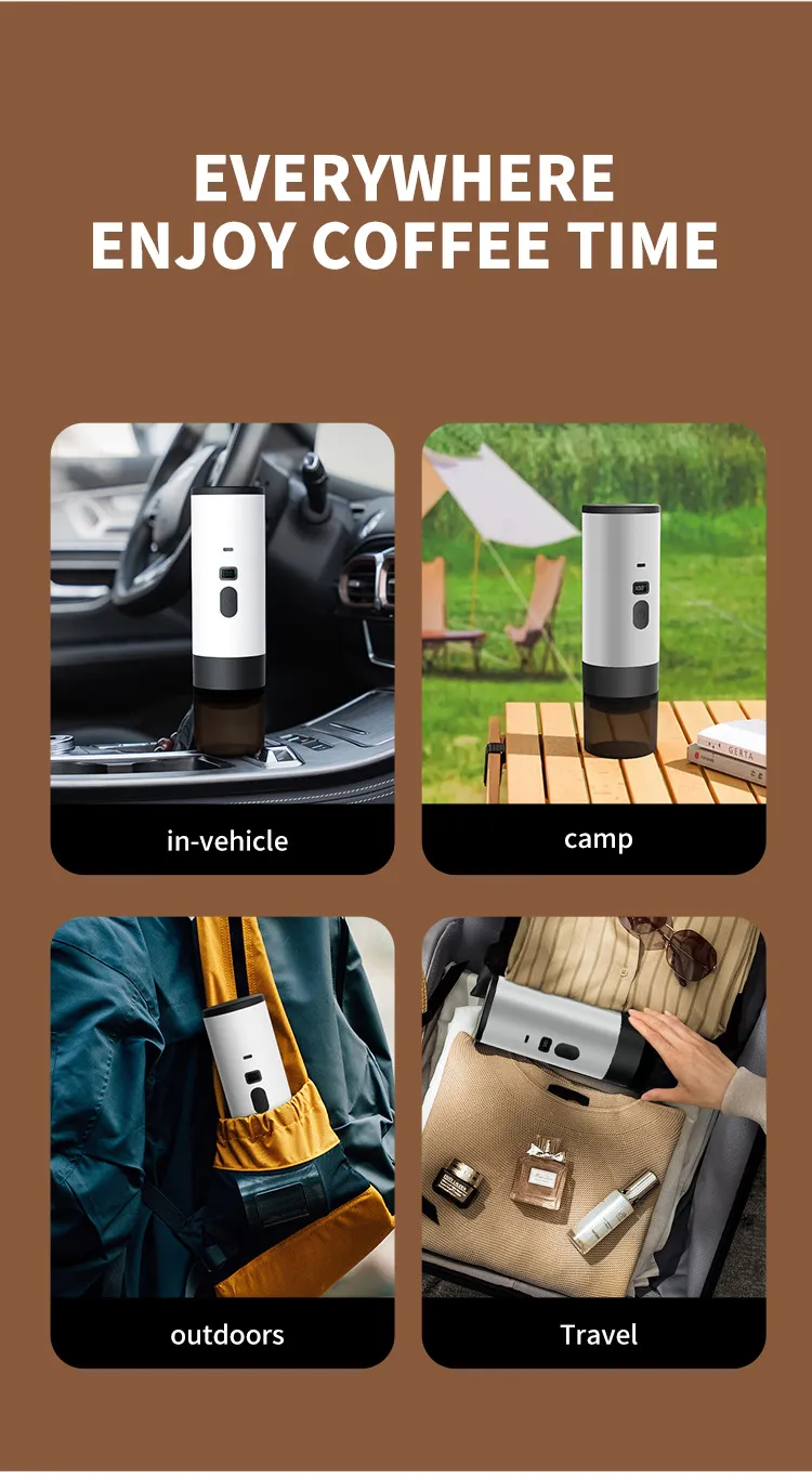 Portable Espresso Coffee Maker Machine - Mini Electric Capsule Coffee Machine for Home, Office, Travel - Compatible with Nespresso Capsules showcase 8