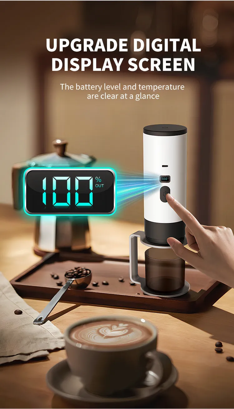Portable Espresso Coffee Maker Machine - Mini Electric Capsule Coffee Machine for Home, Office, Travel - Compatible with Nespresso Capsules showcase 4