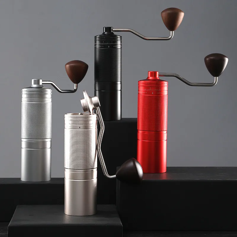 Manual Coffee Grinder with Large Blade and Steel Core - Hand Crank Mill for Fresh Coffee Beans - Portable Coffee Grinder for Home Use thumbnail 2