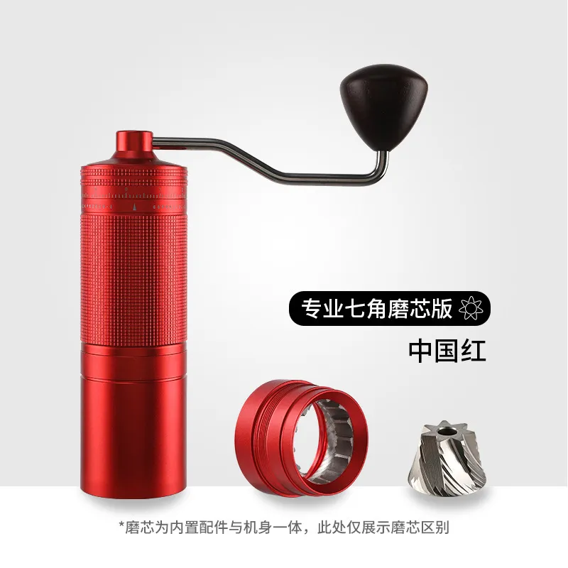 Manual Coffee Grinder with Large Blade and Steel Core - Hand Crank Mill for Fresh Coffee Beans - Portable Coffee Grinder for Home Use thumbnail 9