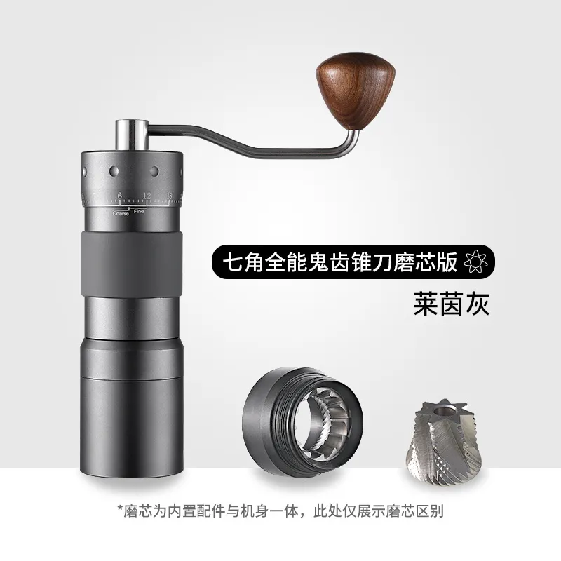 Portable Manual Coffee Grinder with SUS420 Steel Core - Hand Crank Espresso Mill for Outdoor Camping, Travel, and Home Brewing thumbnail 10