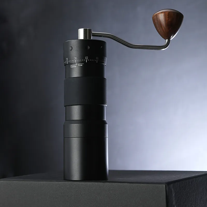 Portable Manual Coffee Grinder with SUS420 Steel Core - Hand Crank Espresso Mill for Outdoor Camping, Travel, and Home Brewing thumbnail 2