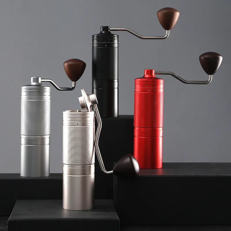 Portable Manual Coffee Grinder with SUS420 Steel Core - Hand Crank Espresso Mill for Outdoor Camping, Travel, and Home Brewing thumbnail 3
