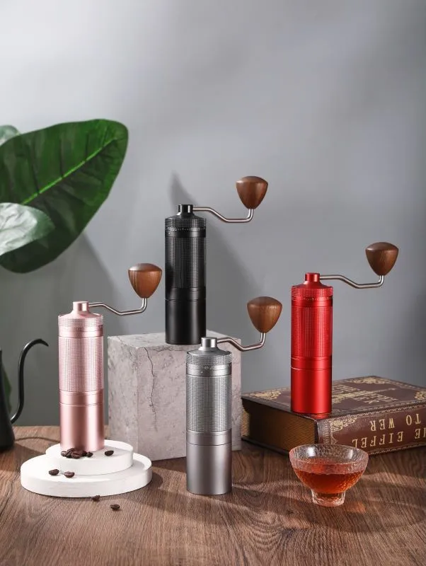 Portable Manual Coffee Grinder with SUS420 Steel Core - Hand Crank Espresso Mill for Outdoor Camping, Travel, and Home Brewing showcase 12