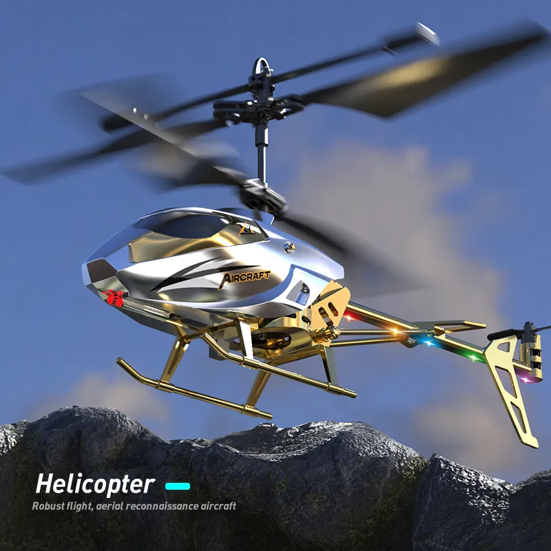 Remote Control Helicopter Toy for Kids & Adults - 3.5 Channel RC Aircraft with USB Charging, Fall-Resistant, Anti-Collision Design - Perfect for Beginners showcase 1