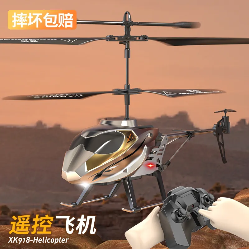 Remote Control Helicopter Toy for Kids & Adults - 3.5 Channel RC Aircraft with USB Charging, Fall-Resistant, Anti-Collision Design - Perfect for Beginners showcase 3