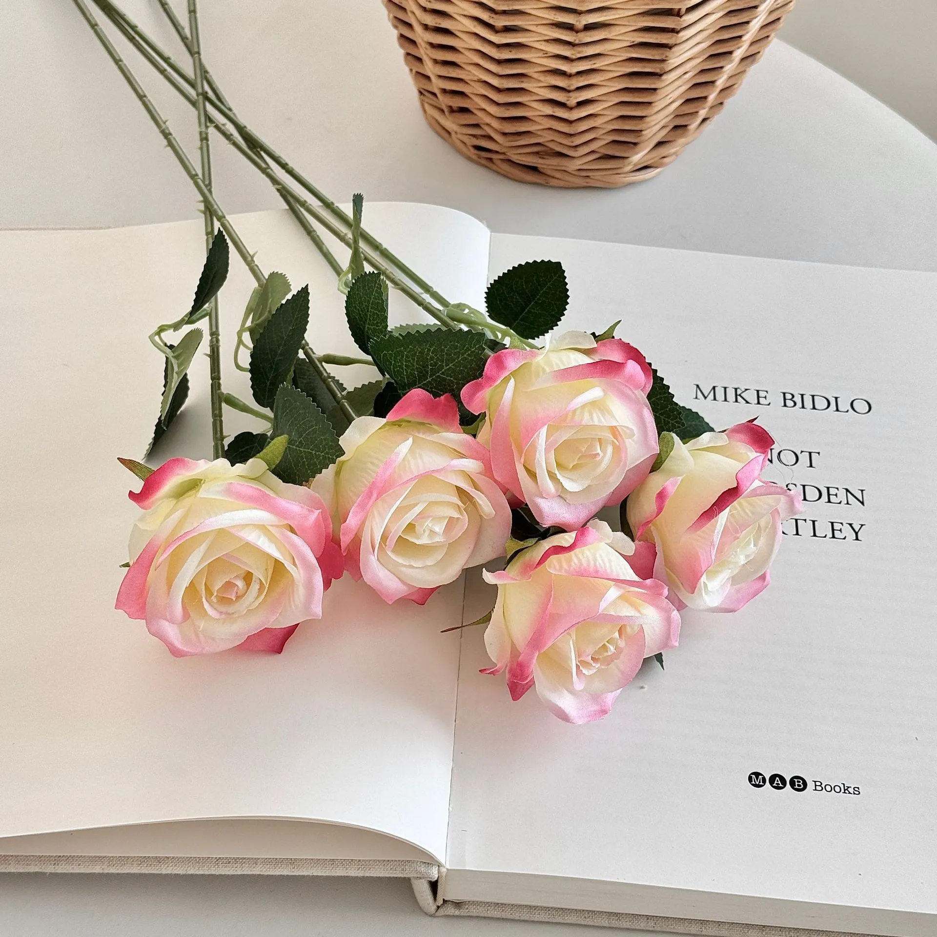 Artificial Roses for Valentine's Day, Wedding, and Home Decor - Single Stem Realistic Fake Flowers - Wholesale Bulk Available thumbnail 6