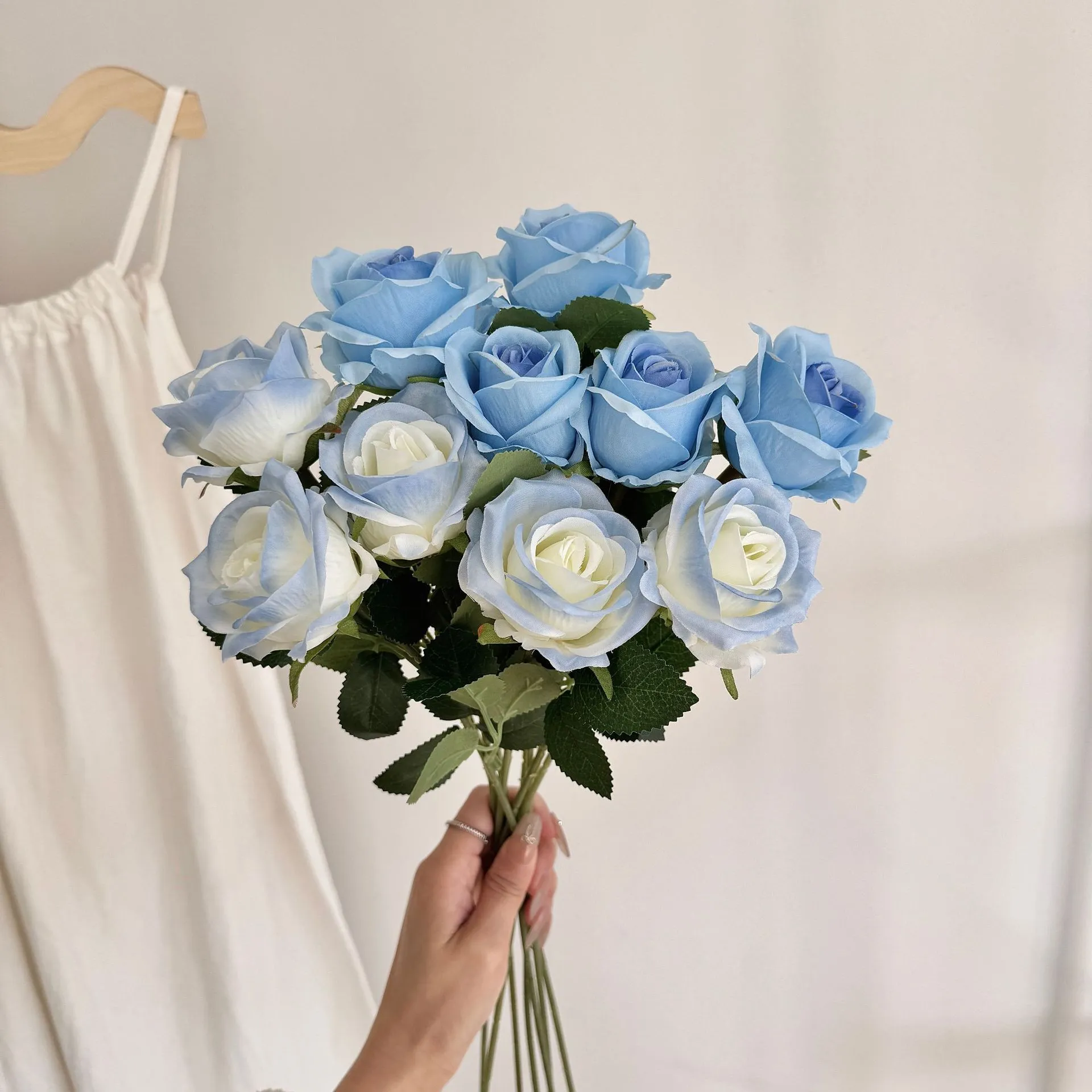Artificial Roses for Valentine's Day, Wedding, and Home Decor - Single Stem Realistic Fake Flowers - Wholesale Bulk Available thumbnail 4