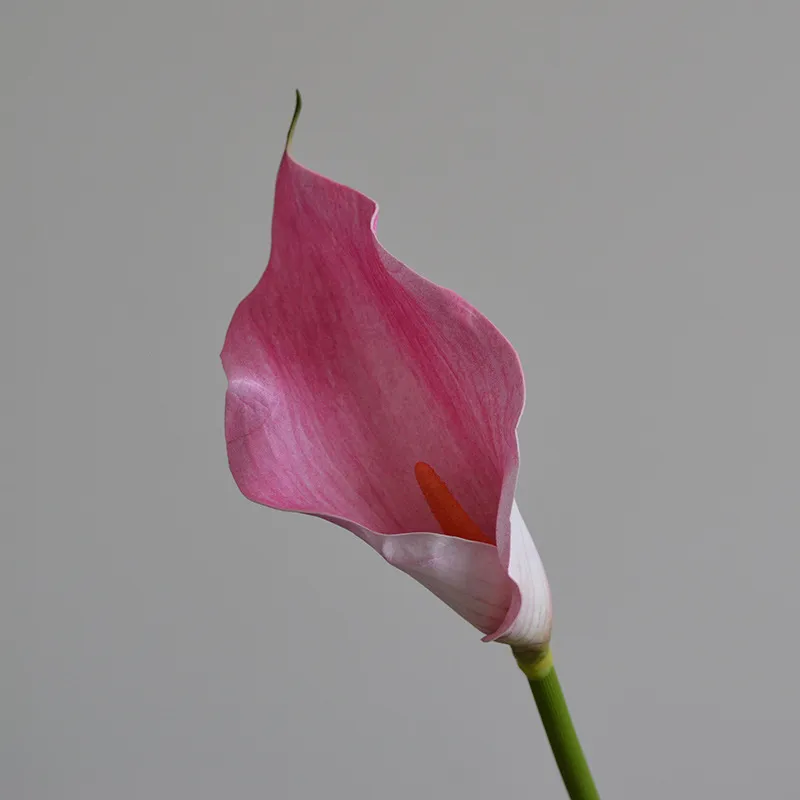 Artificial Calla Lily Flowers for Wedding Bouquet & Home Decoration - Soft Touch EVA Foam, Large Size, Wholesale thumbnail 8
