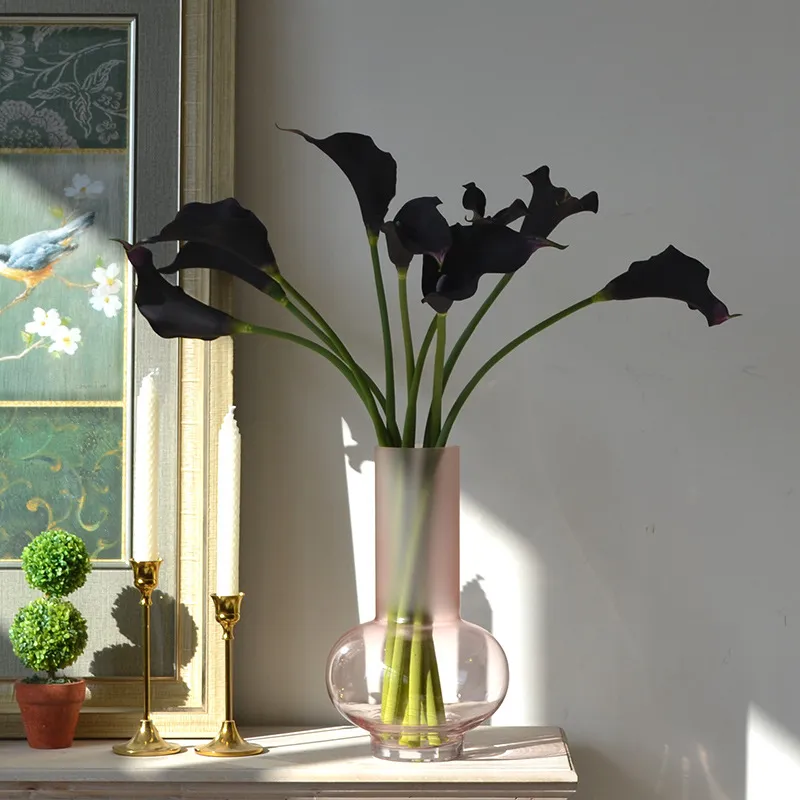Artificial Calla Lily Flowers for Wedding Bouquet & Home Decoration - Soft Touch EVA Foam, Large Size, Wholesale thumbnail 3