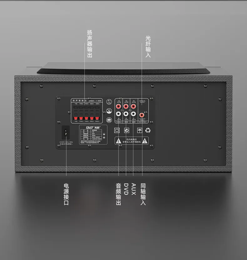 5.1 Channel Home Theater Speaker System - Wall Mounted Audio, Karaoke Sound, Surround Sound System for TV, Movies, Music showcase 18