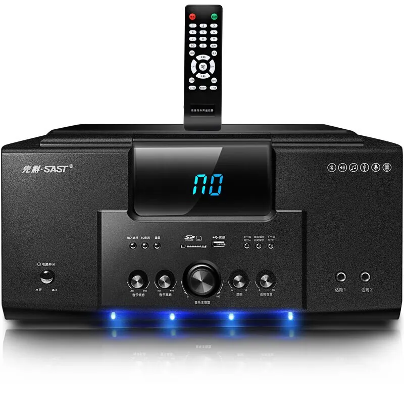 5.1 Channel Home Theater Speaker System - Wall Mounted Audio, Karaoke Sound, Surround Sound System for TV, Movies, Music thumbnail 4