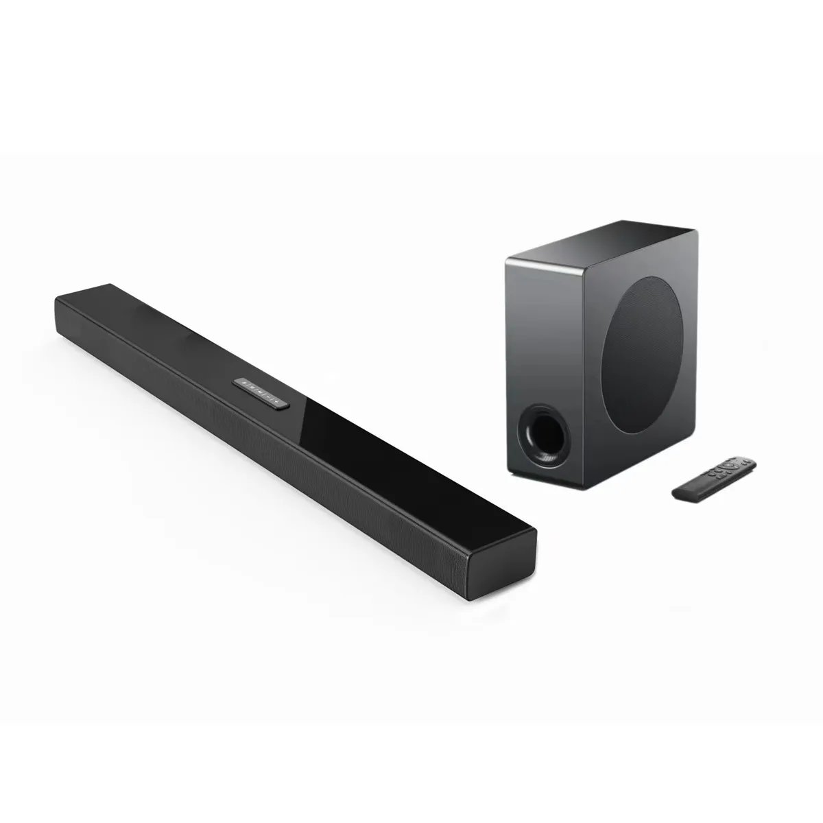 Bluetooth Soundbar with Subwoofer for TV, Home Theater Projector - Wireless Audio Speaker System - Portable Sound Bar for Immersive Sound Experience showcase 1