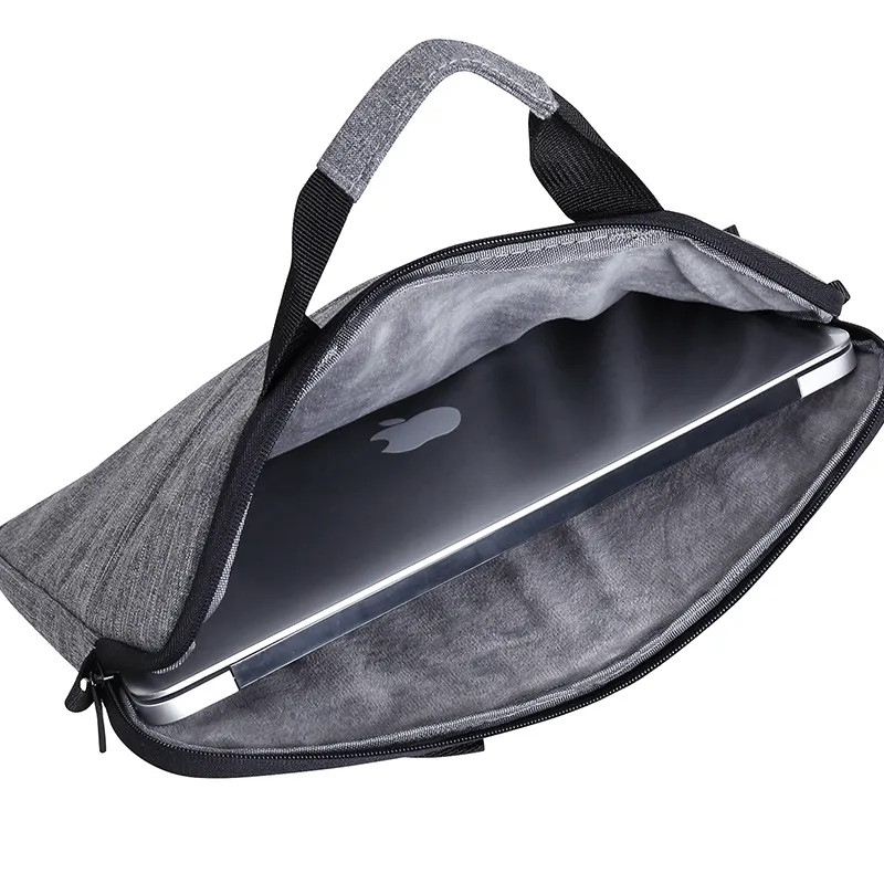 Ultra-Thin Portable Laptop Bag for Ultrabooks - Shoulder Crossbody Computer Bag for Apple, Huawei, Lenovo - Lightweight Protective Sleeve thumbnail 5