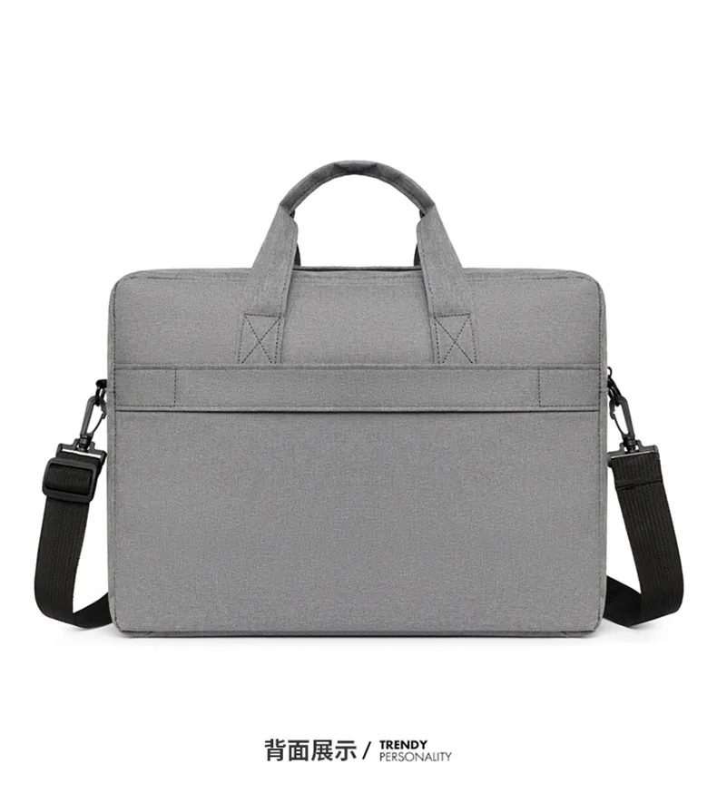 15-16 Inch Laptop Bag for Men - Large Capacity Business Briefcase, Shoulder Bag, Notebook Computer Case, Document Organizer showcase 13