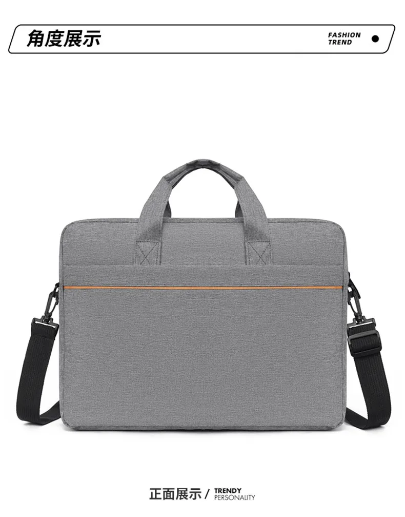 15-16 Inch Laptop Bag for Men - Large Capacity Business Briefcase, Shoulder Bag, Notebook Computer Case, Document Organizer showcase 10
