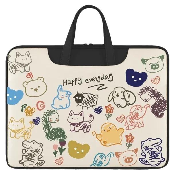 Laptop Bag for Women - Stylish Protective Case for Huawei, Xiaomi, Lenovo, Apple MacBook 13/14/15.6 inch Notebooks - Shockproof & Water Resistant thumbnail 5