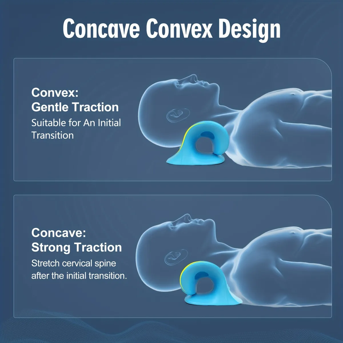 Cervical Pillow Massager for Neck and Shoulder Pain Relief - Acupressure Traction Orthosis for Spine Alignment and Muscle Relaxation showcase 8