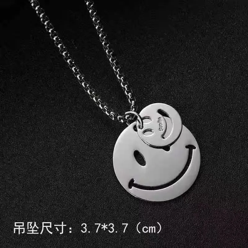 Men's Titanium Steel Cuban Link Chain Necklace - Fashionable Clavicle Pendant, High-End Niche Design, All-Match Accessories for Stylish Men thumbnail 8