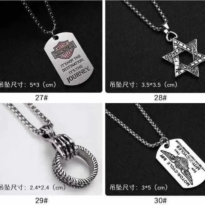 Men's Titanium Steel Cuban Link Chain Necklace - Fashionable Clavicle Pendant, High-End Niche Design, All-Match Accessories for Stylish Men showcase 8