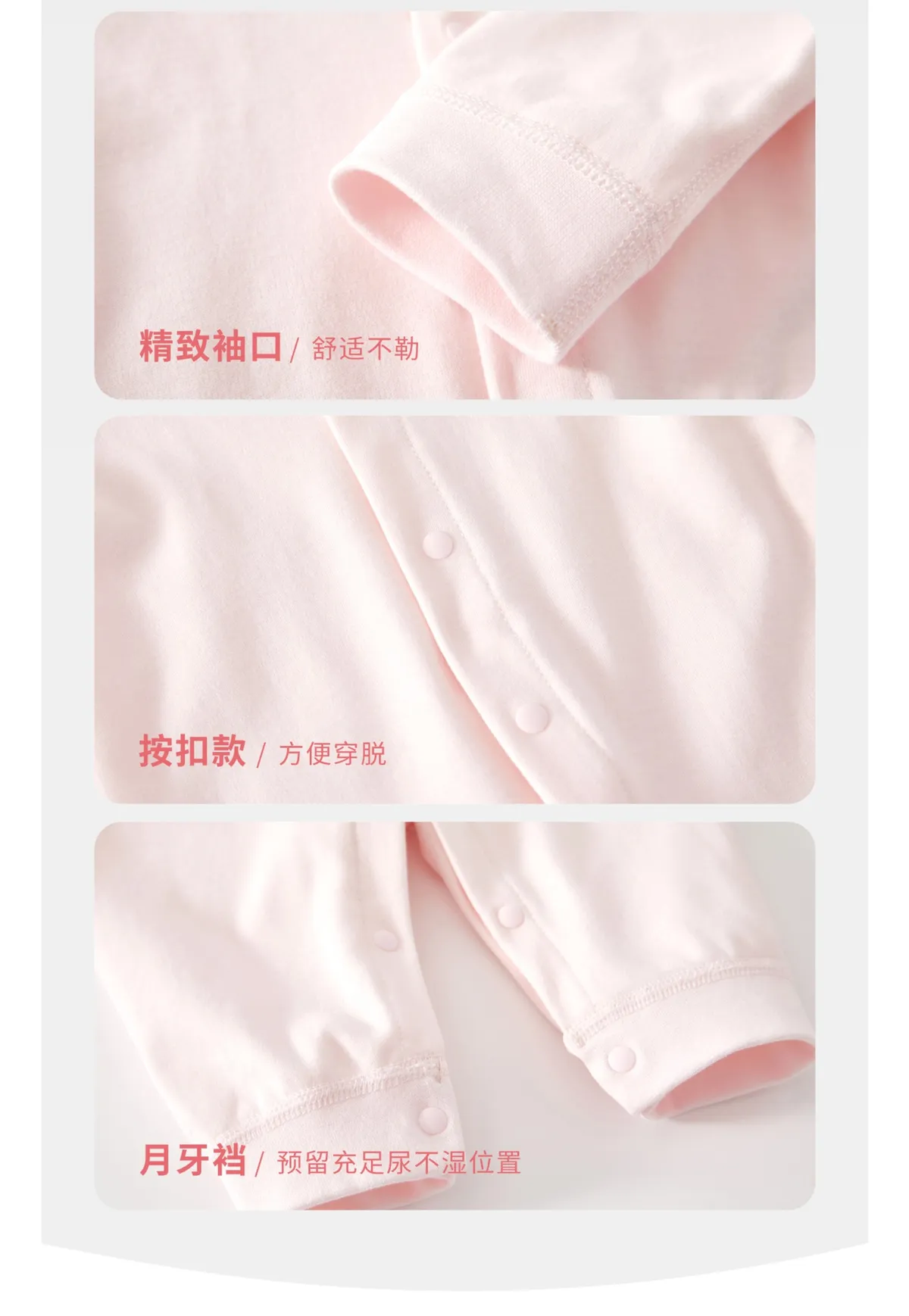 Newborn Baby Clothes Cotton One-Piece Bodysuit Pajamas - Soft, Comfortable, Spring/Autumn, Boneless Underwear, Climbing Suit, Go-Out Outfit for Infants showcase 13