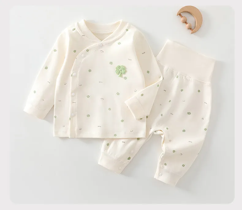 Baby Autumn Clothing Set: Cotton Pajamas, Bottoming Pants for Newborns & Infants (Boys & Girls) - Soft, Comfortable Sleepwear for 1-Year-Olds showcase 17